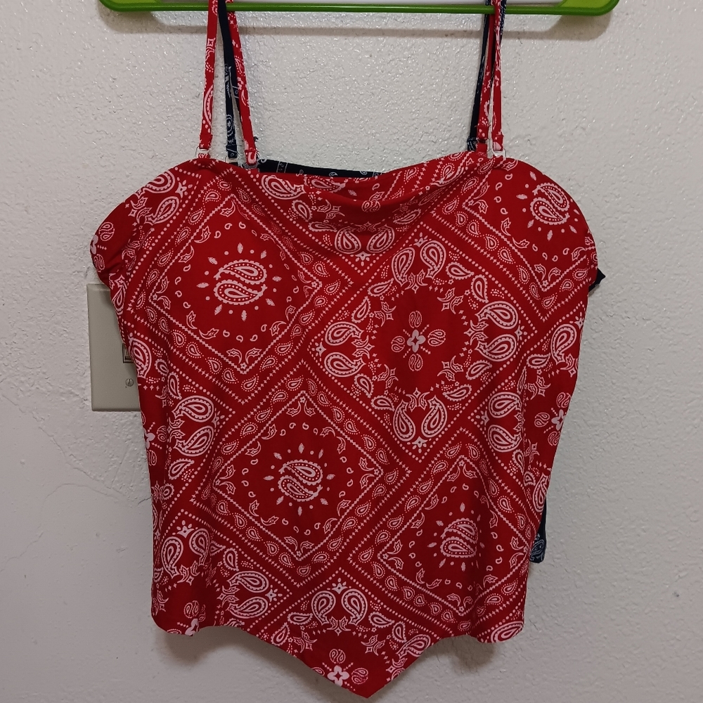 Bandana halter top